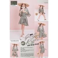 ราคา Flat2112 mini silk wrap สี Sage Green (5813935080)