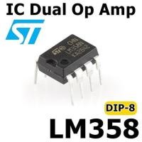 ราคา 5 ชิ้น IC DIP 8 ฟุต LM 358 (LM358 LM358N LM 358N ) LM358N LM358 N OP 8 PIN SING:E AMPLIFIER เนื้อหา 5 ชิ้น (40129746916)