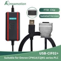 ราคา YY เหมาะสําหรับ Omron PLC สายการเขียนโปรแกรม USB-CIF02 + สายดาวน์โหลด CPM1A/2A/CQM1/C200HS PLC ข้อมูลสาย (44958898139)