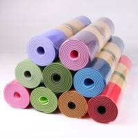 ราคา เสื่อโยคะ TPE/ yoga mat หลากสี หนา 8 mm คุณภาพพรีเมี่ยม ราคาถูกเกินคุ้ม (3651195436)