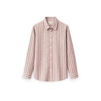ราคา AIIZ (เอ ทู แซด) - AIIZ เสื้อเชิ้ตผู้ชายแขนยาวทอลายทาง AIIZ Men’s Striped Long Sleeve Shirt (57560727529)