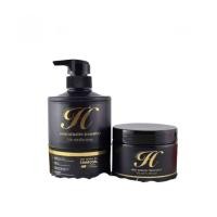 ราคา หมักผมHiso Keratin Treatment ไฮโซเคราติน แชมพู&ทรีทเม้นท์ (เพิ่มปริมาณ300ml.) (4442003600)