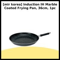 ราคา [mir korea] กระทะเคลือบหินอ่อน Induction IH 36 ซม. 1 ชิ้น / กระทะเกาหลี / เคลือบ Induction IH by Korean Oppa (54060155632)
