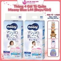 ราคา กางเกงผ้าอ้อม Moony Blue 4 แพ็ค L44 เด็กชายและเด็กหญิง - Moony Blue นําเข้าจากญี่ปุ่น - ร้าน Thanh Ngan (49411245005)