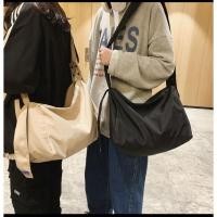ราคา [KC0102] Sport Bag กระเป๋าผ้าไนลอน สะพาย เท่ๆ ทรงเกาหลี ใบใหญ่ (9071687249)