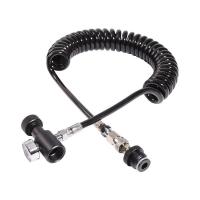 ราคา ท่อคอยล์เพนท์บอล Co2 พร้อมตัวตรวจสอบสไลด์ และเกจวัดแรงดัน 3000psi (17113373903)