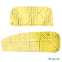 ราคา Mandalo.th ไม้บรรทัดเหล็กร้อน ไม้บรรทัดรีดผ้า เครื่องมือวัดสําหรับเย็บไม้บรรทัดวัดเหล็ก (57410833103)