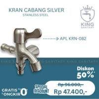 ราคา กษัตริย์ สแตนเลสรั่วสองหลุมสาขาก๊อกน้ําห้องน้ําห้องครัวอ่างล้างจานก๊อกน้ํา (55106187089)