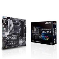 ราคา ASUS AMD B550 Compatible AM4 Motherboard PRIME B550M-A【MicroATX】 (47051670589)