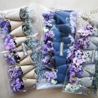 ราคา ช่อดอกไม้จิ๋ว ยกแพ็คๆ ละ 10 ช่อ ดอกไม้แห้ง ดอกสแตติสแห้ง เลือกลายกระดาษตามรายการได้เลย❤ (5938893743)