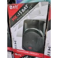 ราคา NPE MK-15BAT ลำโพงอเนกประสงค์พร้อมแอมป์ ไมค์ลอยคู่ 15 นิ้ว FM Radio,ช่องต่อ USB SD Card MP3,รีโมทควบคุม,แบตเตอรี่ในตัว (22619332812)