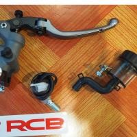 ราคา 48.มือเบรค ปั้มลอย ข้างซ้ายเเละขวา ลูกสูบ เบอร์ 17 MM.ก้านสั้น RACINGBOY RCB (2706070569)