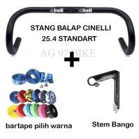 ราคา Dropbar Road Bike ALLOY Cinelli Standard 25.4x420 มม. Fixie Racing Bike Handlebar Gravel Fixed Gear Surly Federal MTB ETC. (46054040769)