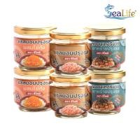 ราคา ซีไลฟ์ (SeaLife) แซลมอนปรุงรส คละรสชาติ 6 กระปุก (S2T2E2) // ไม่มีผงชูรส แคลเซียม คอลลาเจน อาหารเด็ก เพื่อสุขภาพ (11657037629)