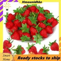 ราคา ประดิษฐ์สตรอเบอร์รี่สีแดง 100 ชิ้นปลอมพลาสติกสตรอเบอร์รี่ตกแต่งสําหรับห้องครัวหน้าแรกเทศกาลการถ่ายภาพเค้ก (44360986018)