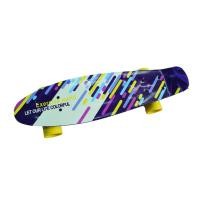 ราคา ใหม่!! Penny Style Skate Board Skateboard M ขนาด 22 นิ้ว (ล้อ PU)!!! (19180171106)