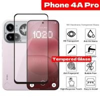 ราคา สําหรับไม่มีอะไรโทรศัพท์ 4A Pro 4APro 2026 โทรศัพท์กระจก Tempered Full กาว Phone4APro Phone4A ป้องกันหน้าจอ HD ด้านหน้าฟิล์มแก้ว Clear Vidro ป้องกัน 9H ฝาครอบ (53758479882)