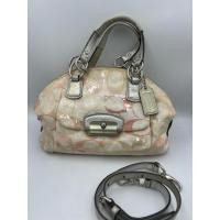 ราคา COACH Kristin Signature Dome Sequin Satchel Shoulder Bag แท้ มือสอง (42712896143)