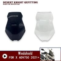 ราคา Black Motorcycle Accessories Windscreen Windshield Fit For Honda X-ADV750 XADV 750 2021 X-ADV 750 T (57102576805)