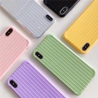 ราคา LUGGAGE การออกแบบ PLAIN SOFT TPU CASING IP6 6S 6PLUS 6SLUS 7 7PLUS 8 8PLUS X XS XR XSMAX (57909287565)