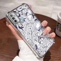 ราคา HPเคสโทรศัพท์สําหรับOPPO A53 2020 A33 2020 A53s A32 A11sกรณีพีชดอกไม้หมึกภาพวาดShock-Proof CesingถุงลมนิรภัยKesing AntiสีเหลืองซิลิโคนSoftcase (42031226741)