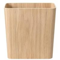 ราคา MUJI ถังขยะ มูจิ ทำจากวีเนียร์ไม้โอ๊ค พร้อมฝาปิดและที่แขวนถุงขยะ ทรงสี่เหลี่ยมผืนผ้า ขนาด 28.5 x 15.5 x 30.5 เซนติเมตร (3987518803)