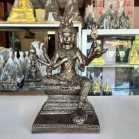 ราคา พระพรหมแร่เหล็กน้ำพี้ ฐาน 6 นิ้ว สูง 11 นิ้ว (53054345296)