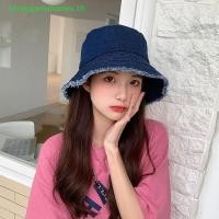 ราคา Strongaromonyu Pot Hat Denim Hat หมวกชาวประมงหญิง Sun Hat Face Covering อเนกประสงค์ TH (44710705952)