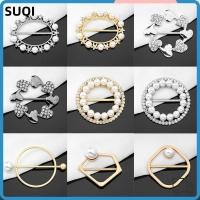 ราคา ซูฉี หัวเข็มขัดผ้าพันคอ,เสื้อยืดโลหะผูกปมหัวเข็มขัดแหวน,เสื้อผ้าแฟชั่นอุปกรณ์เสริมที่ถอดออกได้มุกผ้าคลุมไหล่แหวนคลิปผู้หญิง (44761303481)