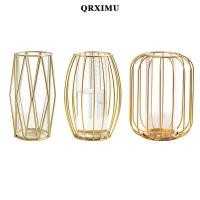 ราคา ชาร์ปสาธารณรัฐแก้วโลหะแจกันโต๊ะแจกันศิลปะตกแต่งที่วางพืชสําหรับเดสก์ท็อปที่บ้าน (51258040722)