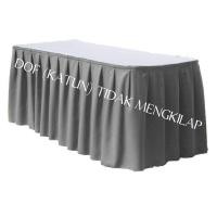 ราคา ผ้าคลุมโต๊ะ ขนาด 120 x 45 ซม. สูง 75 ถึง 80 ซม. วัสดุผ้ากัญ CAN REQUEST SIZE (55758490368)