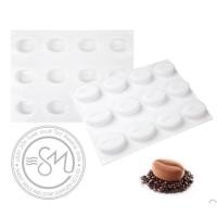 ราคา (คละสี) แม่พิมพ์ซิลิโคน แม่พิมพ์เมล็ดกาแฟ 12 ช่อง (16993379575)