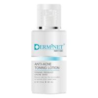 ราคา Derminet Acne Center ANTI-ACNE Toning Lotion โทนเนอร์ โลชั่นเช็ดหน้า (60cc.) (49960669327)