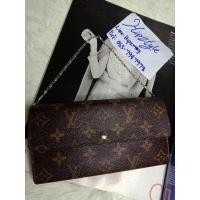 ราคา ⭐กระเป๋าสตางค์ Louis Vuitton Sarah monogram wallet (12850401475)