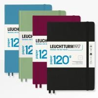 ราคา [NEW & IMPROVED] สมุดโน๊ตปกแข็ง Leuchtturm1917 A5 // 120G Edition (Dot Grid) (19080195851)