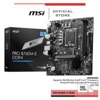 ราคา [Pre-Order] MSI PRO B760M-E DDR4 MAINBOARD (เมนบอร์ด) MSIMBPRO B760M-E D4 (18471582286)
