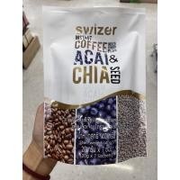 ราคา กาแฟ ปรุงสำเร็จรูป ชนิดผง ผสม อาเซอิ และ เมล็ดเจีย ตรา สไวเซอร์ 20 G. Swizer Coffee Acai & Chia Seed (12496214681)