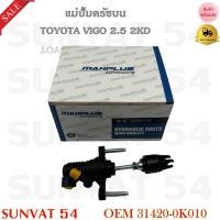 ราคา แม่ปั้มครัชบน TOYOTA VIGO 2.5 2KD รหัส 31420-0K010 (24505229016)