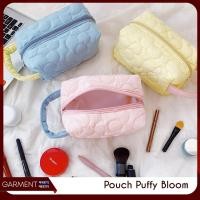 ราคา Puffy Aesthetic กระเป๋าแต่งหน้าสไตล์เกาหลีแต่งหน้าอเนกประสงค์ชุดเด็กคอนเทนเนอร์แป้ง (51852623010)