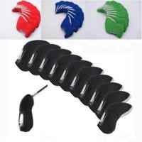 ราคา 10pcs Golf Club Iron Head Protector Golf Iron Head Covers Set Iron Putter Protective Club Cover Golf Accessories 4 Color (24351715583)