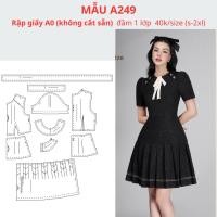 ราคา แผ่นกระดาษ A0 DRESS A249 (43680966126)