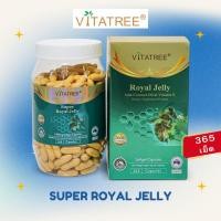 ราคา Vitatree Super Royal Jelly 1600 mg 365 softgel capsules (25281749081)