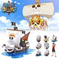 ราคา ของเล่นโมเดลฟิกเกอร์ One Piece Luffy Shanks Boa โมเดลเรือประกอบคอลเลกชัน (27644368570)