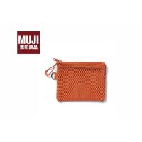 ราคา MUJI กระเป๋าใส่เหรียญ / กระเป๋าสตางค์ซิปใบเล็ก สีส้ม / น้ำเงินเข้ม แนวsport มีช่องซิปและตาข่าย มือสองสภาพดีมากตู้ญี่ปุ่น (26640421863)