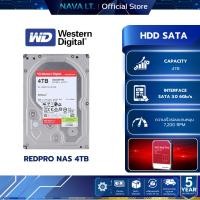 ราคา WD HDD (ฮาร์ดดิสก์) REDPRO 3.5" 4TB NAS 7200RPM SATA 256MB (WD4005FFBX-5YEAT) (52555905755)