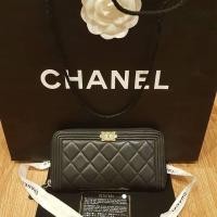 ราคา Used Chanel boy wallet zippy holo21 (1963885316)