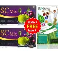 ราคา SC Mix Stem Cell ( ซื้อ2กล่อง ฟรี จูโว่1กล่อง) สเต็มเซลล์ สกัดจากพืช แท้100% (14ซ./กล่อง) (24768839577)