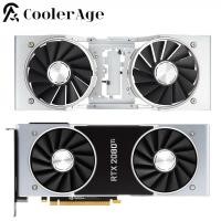 ราคา Vidoe การ์ดพัดลมสําหรับ NVIDIA GeForce RTX 2080 2080Ti ผู้ก่อตั้งรุ่น 85 มม.DAPA0815B2UP001 DAPA0815B2UP004 GPU พัดลมระบายความร้อน (55859746862)