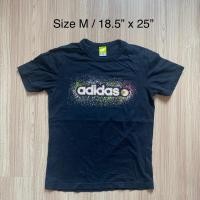 ราคา เสื้อยืด มือสอง Adidas อาดิดาส ลายสะท้อนแสง เสื้อกีฬา ของแท้ เปิดกระสอบ ญี่ปุ่น (21078937184)
