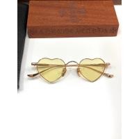 ราคา 1IKY Chrome Hearts Unique and fashionable heart-shaped sunglasses Unisex retro concave heart-shaped sunglasses Uv Protection (46858952323)